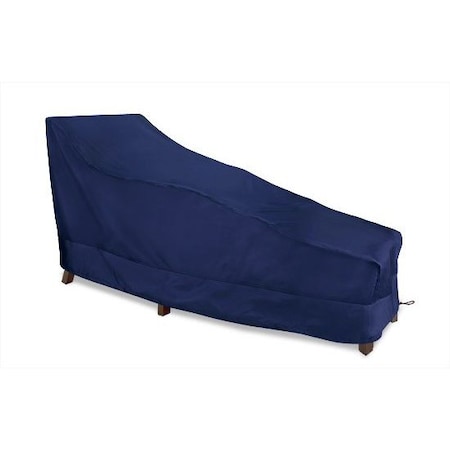 Eevelle Meridian Day Chaise Lounge Cover, Navy, 34 in L x 30 in W x 82 in H MDCHSLNG_34W_82L_30H-NVY